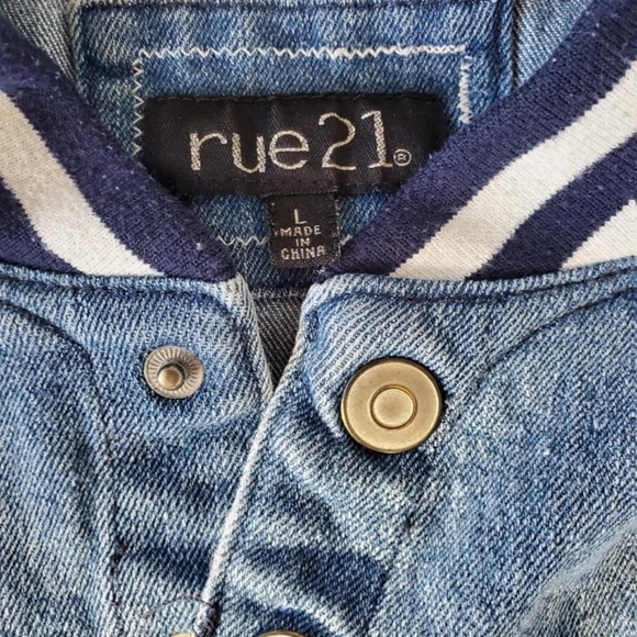 Blue - FOREVER 21 - Denim - Jean Jacket - Picture 4 of 5